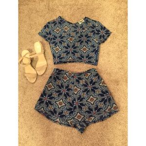 Show Me Your Mumu Matching Top and Short Set